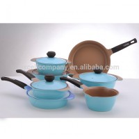 EX-ST02 Forged aluminum Cookware Sets inside and exterior with Ceramic