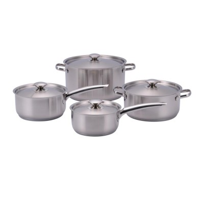 Luxury Non Stick Cookware Set Five Layer Cooking Fry Pan/Sauce Pan/Casserole 304 Stainless Steel Cookware Set