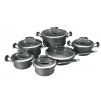 SA-12072 Hard Anodized Aluminum cookware Set / Casting hanlde Kitchenware Wholesale cookware